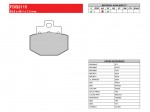 Τακάκια Ferodo FDB2115P (FA321)(FD298)